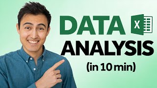 Master Data Analysis on Excel in Just 10 Minutes [upl. by Airdnaid581]