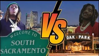 Sacramento Deadly War CML amp South Sac VS Mozzy amp Oak Park Bloods [upl. by Rehsa364]