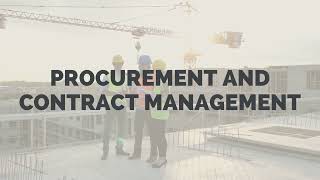 Lecture 17 The Perfect Construction Project  Procurement and Contract Management [upl. by Daisie]