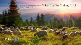 April 21st 2024  CALUMC  1000am  The Power Of Belonging [upl. by Quartana699]