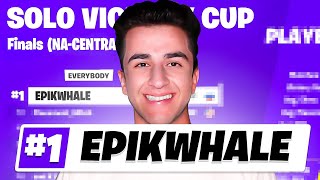 EpikWhale 1ST PLACE In Solo Cash Cup FINALS 🏆 [upl. by Vogel]