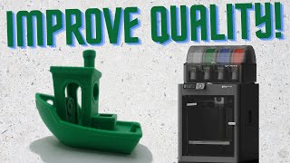 How to Improve Print Quality on Bambu Lab 3D Printer [upl. by Boyse636]