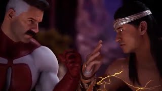 Mortal Kombat 1 OmniMan vs Fire God Liu Lang on Very Hard Difficulty [upl. by Orvan]