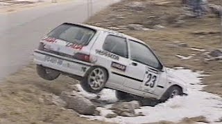 15 Rally Piancavallo 1994  Eurosport review [upl. by Nishom586]