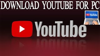 How To Create Shortcut Of Youtube On Desktop  How To Download Youtube App For Pc Windows 7 [upl. by Sansen710]