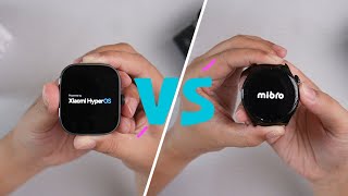 Xiaomi HyperOS vs Mibro OS on Redmi Watch 4 amp Mibro Lite 3 Pro [upl. by Adekram186]