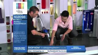 Bissell Power Fresh Steam Mop on The Shopping Channel [upl. by Eelatsyrc]