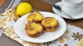 Portuguese Custard Tarts  How to Make Pastéis de Nata Pastéis de Belém [upl. by Editha]