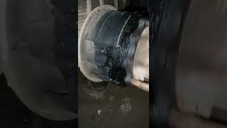 Rear oil seal leak youtube mechanic work truck youtubevideos viralvideos [upl. by Eidde]