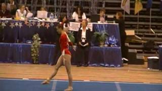 2009 Canadian Championships  Barbara Gasser  Floor Day 2 [upl. by Annaeed]