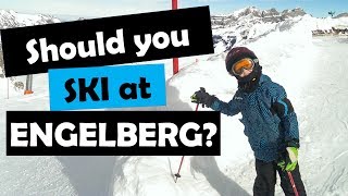 Ski Switzerland  Best ski runs for kids at Engelberg Switzerland [upl. by Grimaud663]