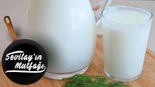 Ayran Nasıl Yapılır  Ayran Tarifi [upl. by Nauqan]