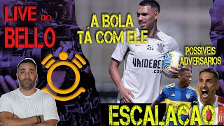 ESCALAÇÃO DO CORINTHIANS PARA ENFRENTAR O BOTAFOGO  POSSÍVEIS ADVERSÁRIOS NA SULAMERICANA [upl. by Dnivra724]