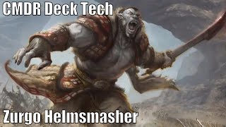 Uriahs Zurgo Helmsmasher CMDR Deck EDH  Commander  Magic the Gathering [upl. by Starbuck]