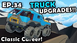 RESCUE TRUCK UPGRADES Stormworks Classic Career Survival S3E34 [upl. by Ahsimet]