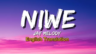 Jay Melody  Niwe Kiswahili to English Lyrics [upl. by Sirah647]