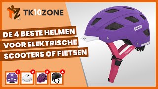 De 4 beste helmen voor elektrische scooters of fietsen [upl. by Nhguaved]