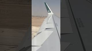 Saudia A321neo Landing at Riyadh Airport [upl. by Emoryt]