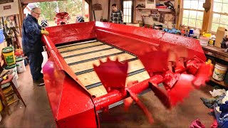 The Great Manure Spreader Makeover New Holland 514 Part 3 [upl. by Walburga248]