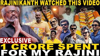 Rajinikanths Rs 1 CRORE Garland in Bangalore [upl. by Peppie]