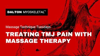 A Powerful TMJ Muscle Lengthening Technique for Your Massage Clients [upl. by Charlene9]