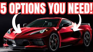 5 New CORVETTE STINGRAY Options EVERYONE NEEDS [upl. by Dnamra]