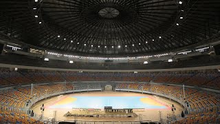 Philips ArenaVision LED Project Cairo Stadium Indoor hall 2016 [upl. by Ainsworth]