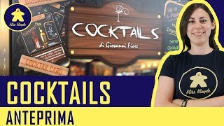 Anteprima Kickstarter  COCKTAILS  Gioco di Carte [upl. by Alemac]