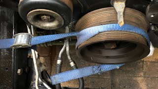 Easy Crankshaft Pulley Lock TorqueRemoval [upl. by Louls]