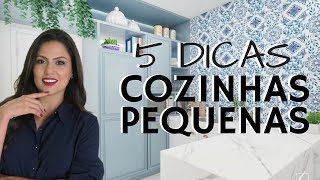 5 DICAS PARA COZINHAS PEQUENAS [upl. by Lasky]