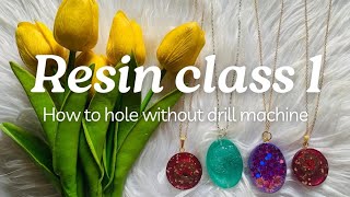 Resin class 1  Resin art for beginners  Resin art work complete detail [upl. by Nuli]