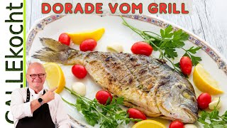 Knusprige Dorade vom Grill So wird Dein Fisch perfekt gegrillt [upl. by Arette]