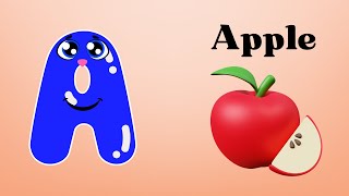 Phonics Song Learn Alphabets and Preschool Rhyme for KidsquotABC Song  Learning Letters from A to Zquot [upl. by Siwel500]