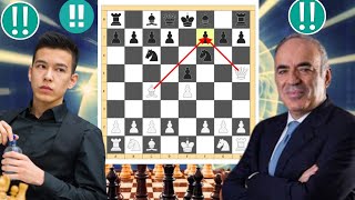 Extra Outstanding Chess Game  11 By Nodirbek Abdusattorov vs Garry Kasparov [upl. by Siramed]