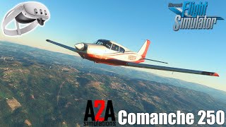 FLIGHT SIMULATOR Early Morning VR Flight  Comanche 250  Quest 3 [upl. by Jeanna]