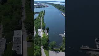 SainteCatherine  Rapides de Lachine  Drone 4K [upl. by Muiram]