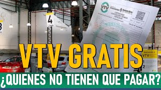 🚗 VTV GRATIS para estos Beneficiarios 👏 [upl. by Entruoc]