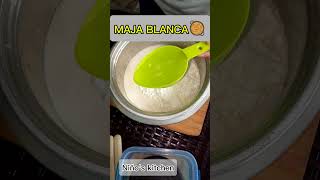 MAJA BLANCA RECIPE🫰🧑‍🍳 recipe cooking food welovetoeatph [upl. by Aisemaj]