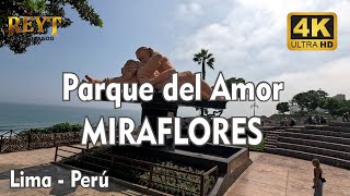 Parque del Amor  Larcomar  Miraflores  Lima  Perú [upl. by Assirk575]