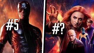 Ranking WORST Fox amp Sony Marvel Films [upl. by Blandina]