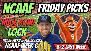 College Football Picks Today Friday Week 6  1042024  Free College Football Picks Week 6 Friday [upl. by Remsen]