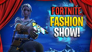 🔴REAL FORTNITE FASHION SHOW  CUSTOMS [upl. by Anilesor]