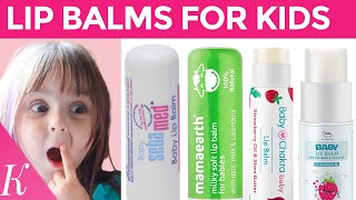 8 Best Winter Lip Balms for Kids with Price  Baby Lips in Winter  Lip Care [upl. by Aliak466]