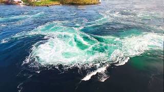 Norwegian Nature Saltstraumen on an autumn day [upl. by Georges886]