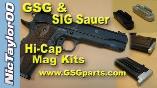 GSG  Sig Sauer 1911 22LR High Capacity Magazine are in Stock [upl. by Yevette676]