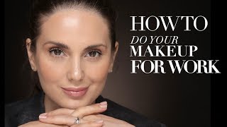 HOW TO DO YOUR MAKEUP FOR WORK  ALI ANDREEA [upl. by Niraj59]