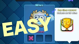 20 WINS CHALLENGE with splashyard Clash Royale [upl. by Colwin]