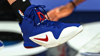 NBA 2K21 Shoe Creator  Nike Air Penny 6 quotSixersquot [upl. by Eiliab]