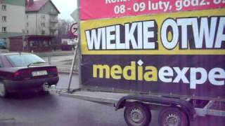 Wielkie otwarcie Media Expert w Końskich FamaCity Reklama Mobilna [upl. by Nerred436]