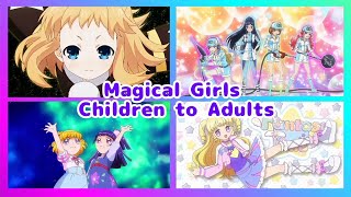 Magical Girls Children to Adults【 Anime Transformation】Parte 1 [upl. by Aneret562]